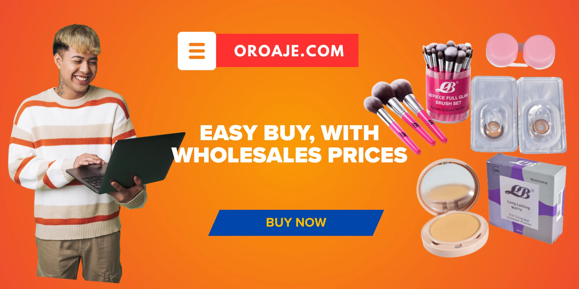 How user/buyers register account on oroaje.com Platform
