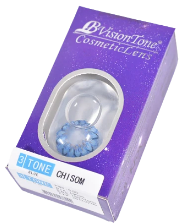 LB Vision 3 Tone Cosmetics Lens BLUE (CHISOM)