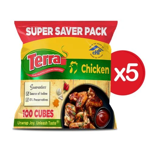 Terra Chicken Super saver Pack 100 X5