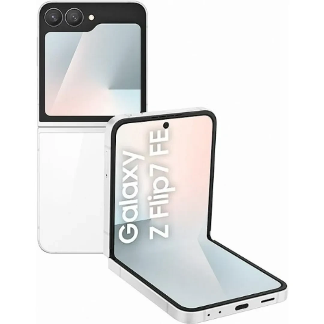 Samsung Galaxy Z Flip 7FE- 6.7"- 8GB Ram+128GB Rom- 50mp- 4000mAh- White