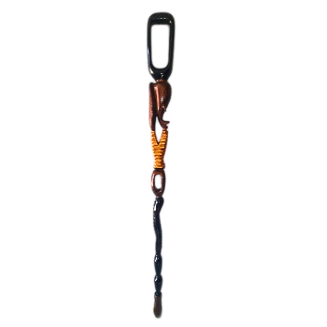 Royal Carved Walking Stick - Multiple Colours