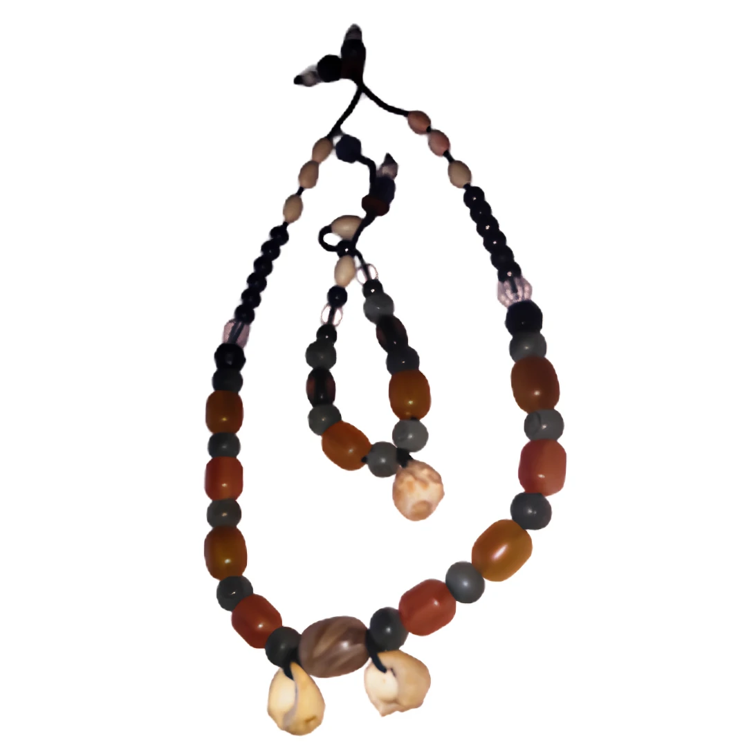 African Traditional Handmade Beads Necklaces and Hand Band