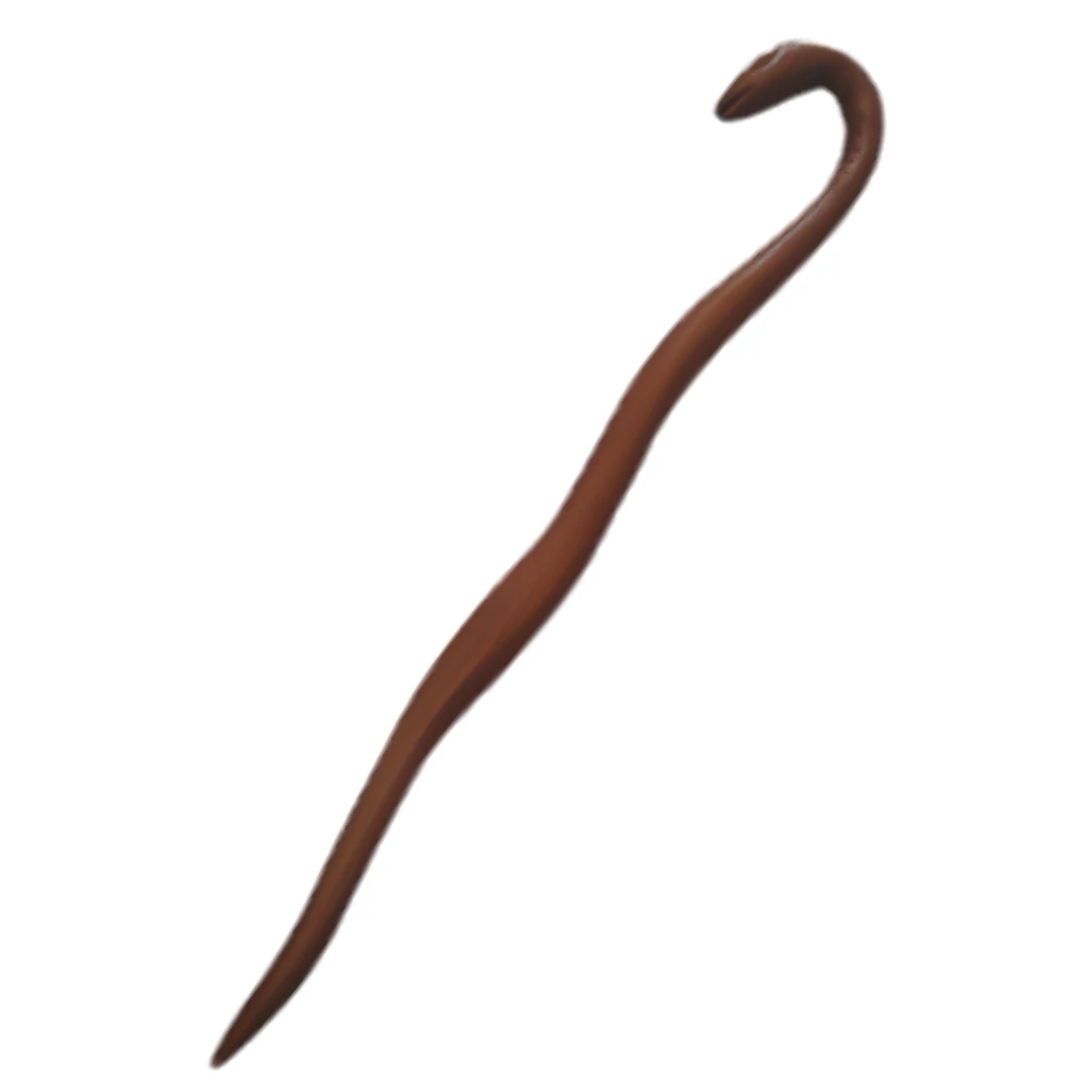 Wooden Crafted Staff