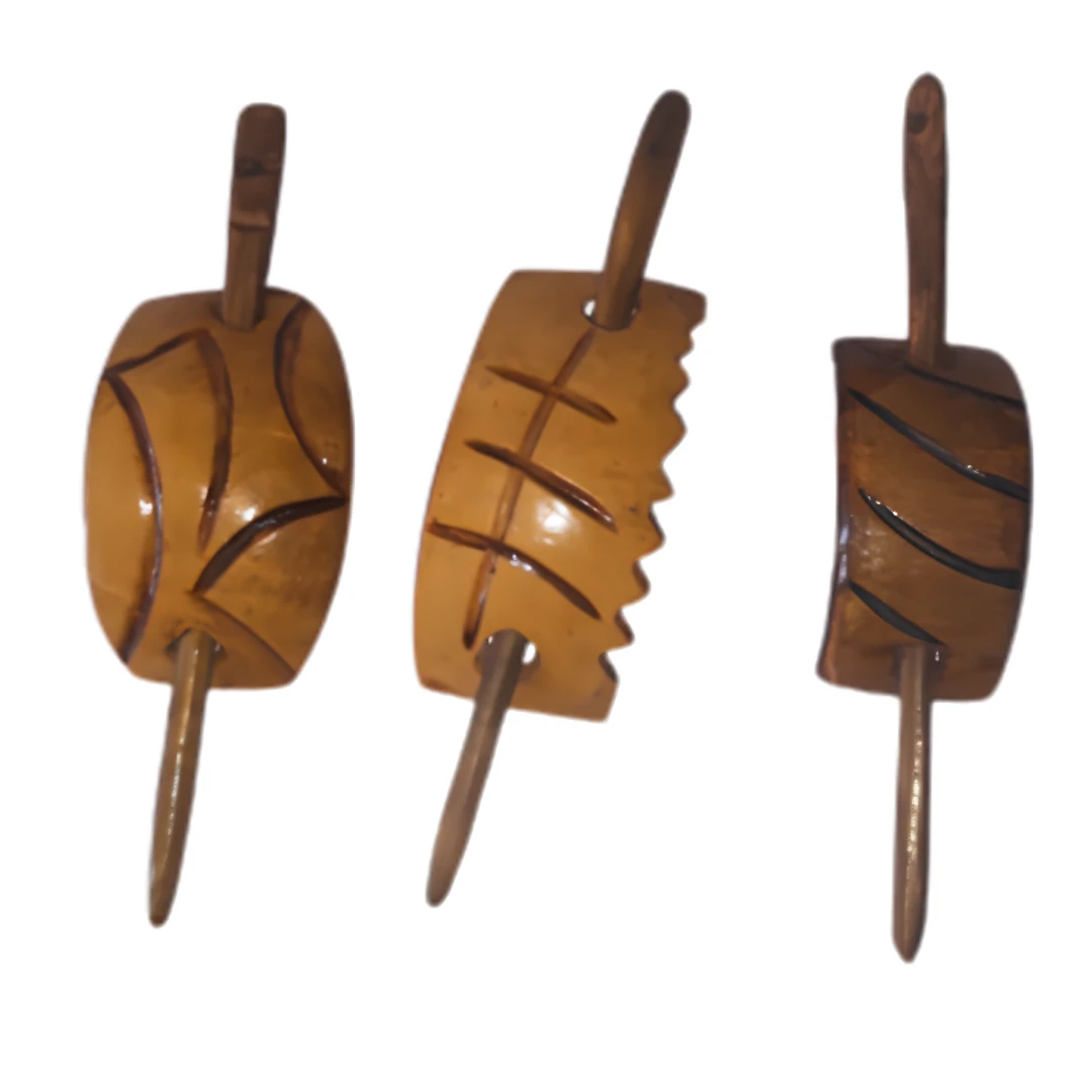 African Traditional Wooden Crafted Hair Band