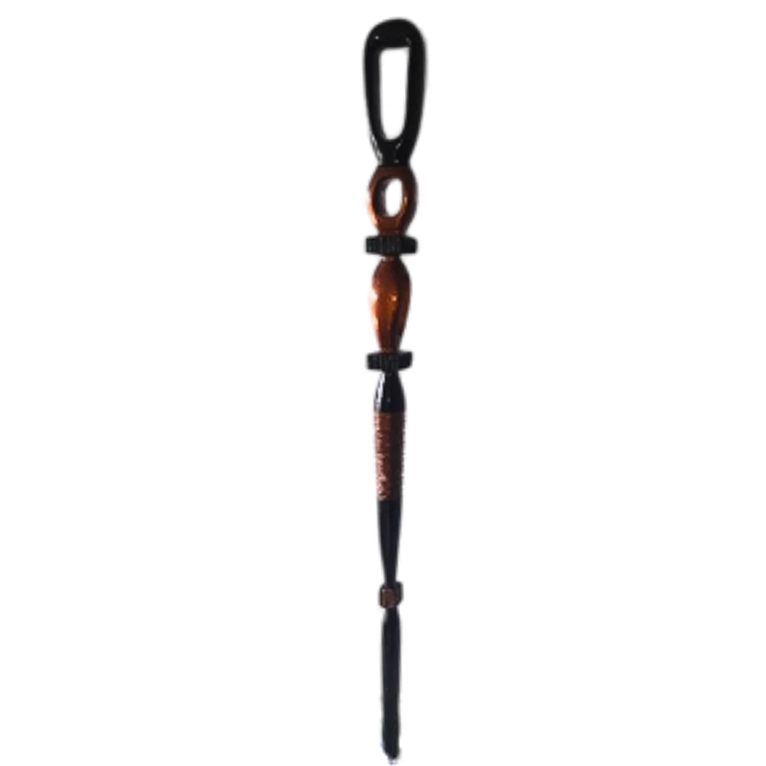 Royal Carved Walking Stick - Multiple Colours