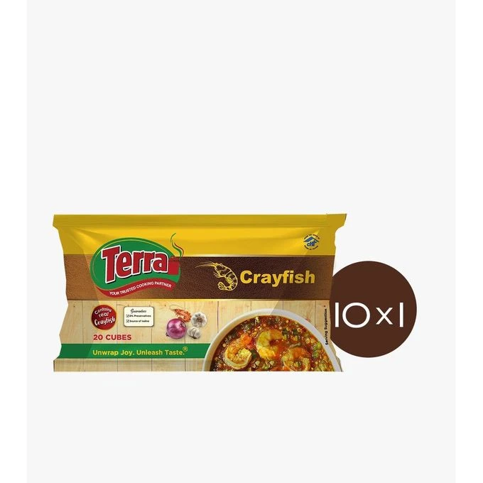 1 Terra Crayfish Seasoning cube 10 X 1