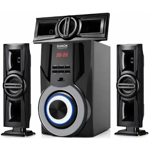 Djack Ak-1003 3.1 Hi-fi Multimedia Speaker System – 60w Super Power Surround Sound