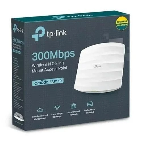 TP-Link Omada EAP110 300Mbps Wireless N Ceiling Mount Access Point – Business WiFi Solution