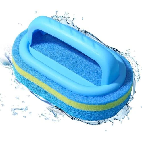 Magic Cleaning Sponge for Kitchen,Shower Cleaner Brush,Multi Function Handheld Cleaning Sponge.
