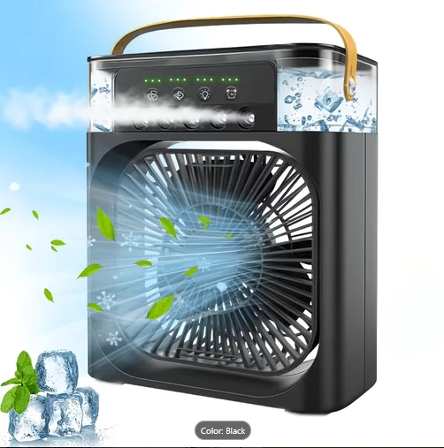 Portable Air Conditioner Five Hole Portable Fan Cooling Spray Fan Five Hole Humidification
